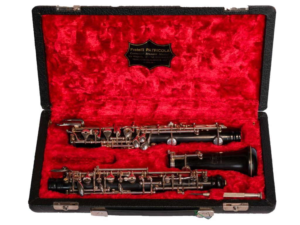 Gebrauchte Oboe Patricola Modell P72 im originalen Etui