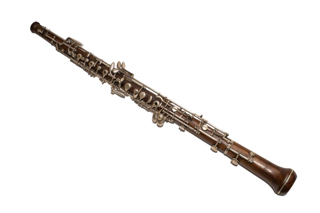 Gebrauchte Oboe A. Jardé Paris aus Palisander, zusammengesetzt