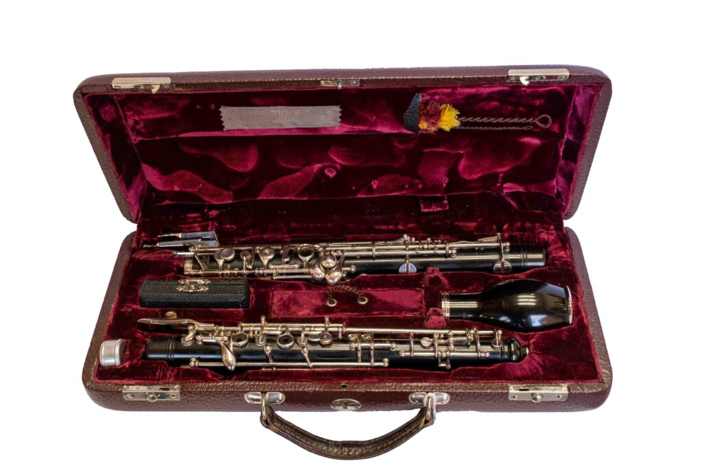 Gebrauchte Oboe d'amore Püchner mit Liebesfuß im Etui